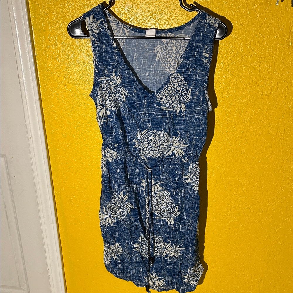 Chic Navy  Sleeveless Mini Dress